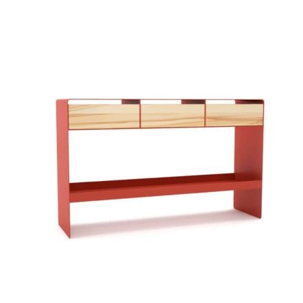 konsolentisch-ablagetisch-flurtisch-schmal-holz-konsole-modern-metall-mit-schublade-flur-diele-design-buche-kernbuche-rot-mystery-new