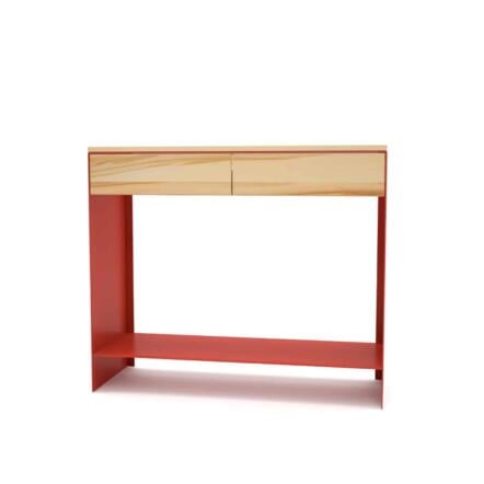 konsolentisch-ablagetisch-flurtisch-schmal-holz-konsole-modern-metall-mit-schublade-flur-diele-design-buche-rot-mnmlsm-new