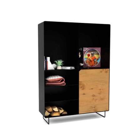 highboard-kommode-schlafzimmer-eiche-holz-mit-tuere-massivholz-modern-design-metall-wildeiche-schwarz-stahl-mit-fuessen-mystery