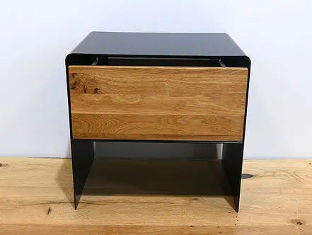nachttisch-schwarz-holz-eiche-metall-modern-design-industrial-massivholz-wildeiche-designer-moebel-mit-schublade-minimalistisch-stahl-stahlzart