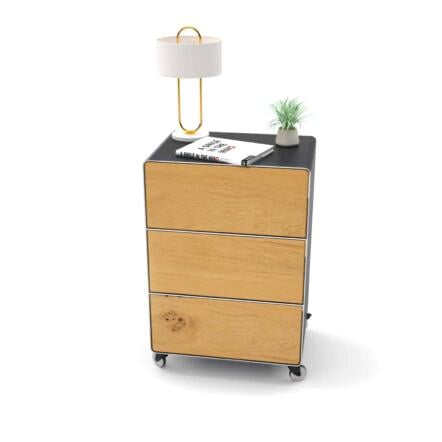 nachttisch-fuer-boxspringbett-schwarz-grau-holz-eiche-metall-modern-design-mit-schubladen-mit-rollen-designer-interior-schlafzimmer-m.a.m.-5-neu