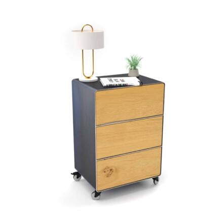 nachttisch-fuer-boxspringbett-schwarz-grau-holz-eiche-metall-modern-design-mit-schubladen-mit-rollen-designer-schlafzimmer-m.a.m.-5-neu