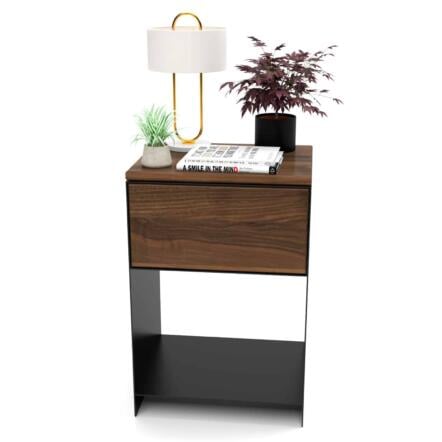 nachttisch-schwarz-holz-metall-modern-design-massivholz-nussbaum-mit-schublade-schlafzimmer-fuer-boxspringbett-minimal-classic-1