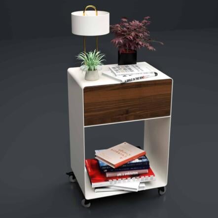nachttisch-weiss-holz-metall-modern-design-massivholz-mit-schublade-nussbaum-minimalistisch-mit-rollen-stahl-m.a.m.-3
