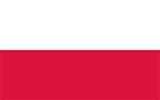 Polnische Nationalflagge dient als digitales Symbol für grenzübergreifende Möbel-Logistik – Inkl. Geld zurück.