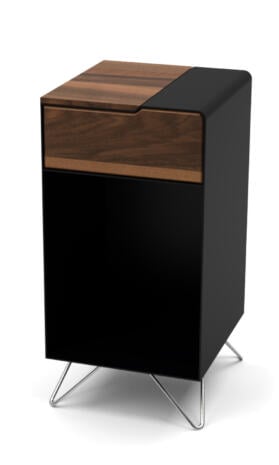 nachttisch-boxspringbett-schwarz-holz-metall-modern-hoch-schmal-schublade-bett-design-industrial-kommode-schlafzimmer-massivholz-nussbaum-mit-fuessen-hairpin-stahlzart-wave-1