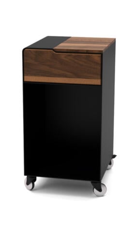 nachttisch-boxspringbett-schwarz-holz-metall-modern-hoch-schmal-schublade-bett-design-industrial-kommode-schlafzimmer-massivholz-nussbaum-mit-rollen-stahlzart-wave-1