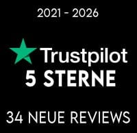 Stahlzart Kundenbewertungen für Carports, Architektur und Möbel, 5-Sterne-Durchschnitt aus 34 Trustpilot-Bewertungen (2021-2026)